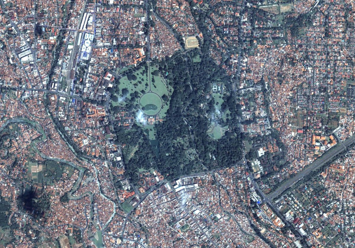 спадарожнікавая карта Джакарта 
